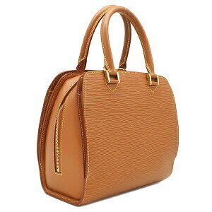 Louis Vuitton leather handbag Neuf brown Epi Pont
